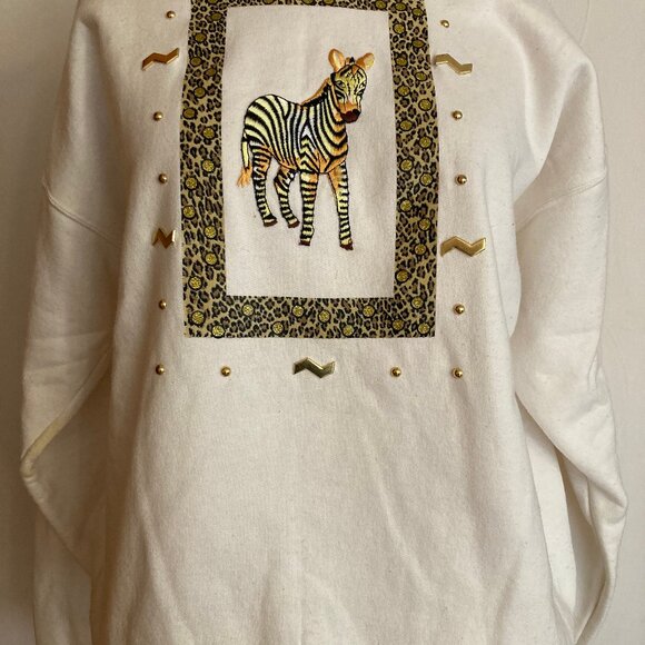 P.G.B. Zebra Sweatshirt - Picture 3 of 13